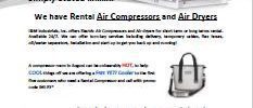 Email Flyer Compressor Rental Program